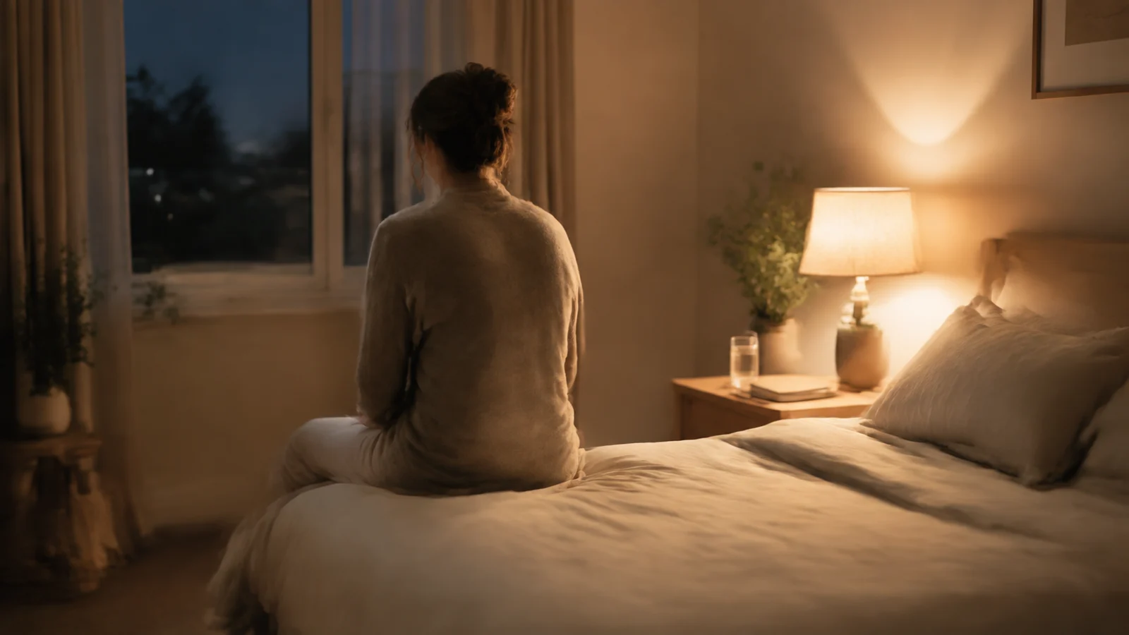 Illustration éditoriale pour Anxiété et sommeil chez l’adulte : liens observés, limites de l’auto-évaluation et recours professionnel