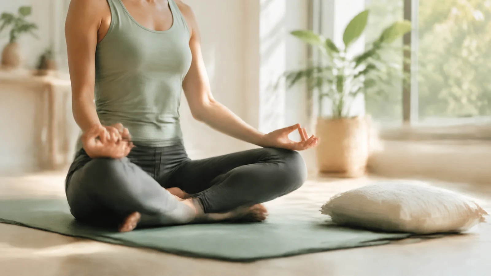 Illustration éditoriale pour Yoga et santé cardiovasculaire chez l’adulte : état des preuves, limites et précautions
